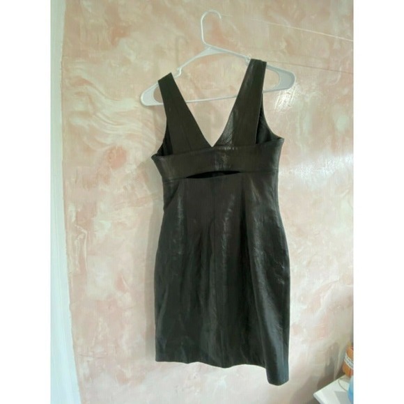 Robert Rodriguez leather Black dress size 2 New! - Picture 5 of 6